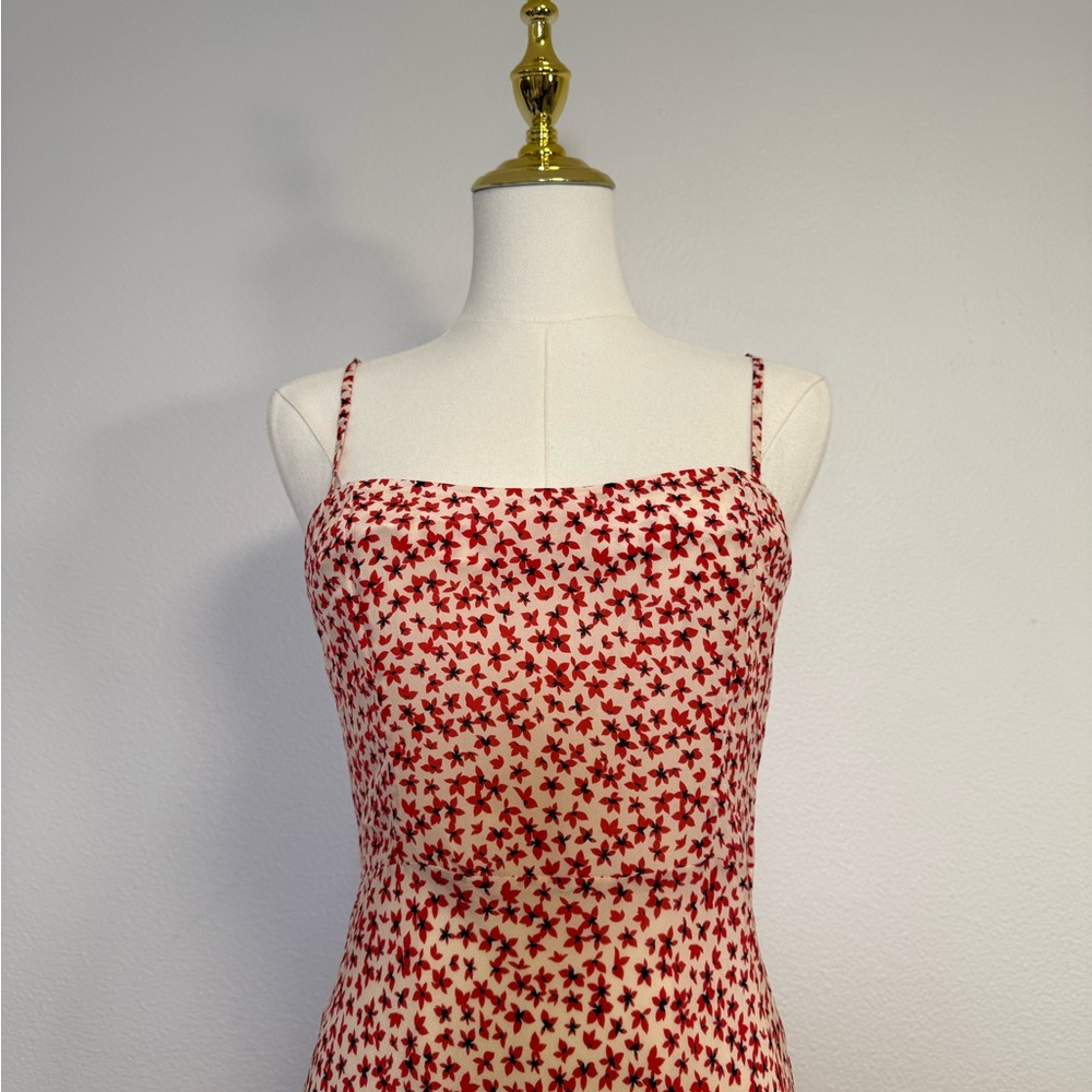 Realisation Par Red Floral Midi Dress - Picture 8 of 12